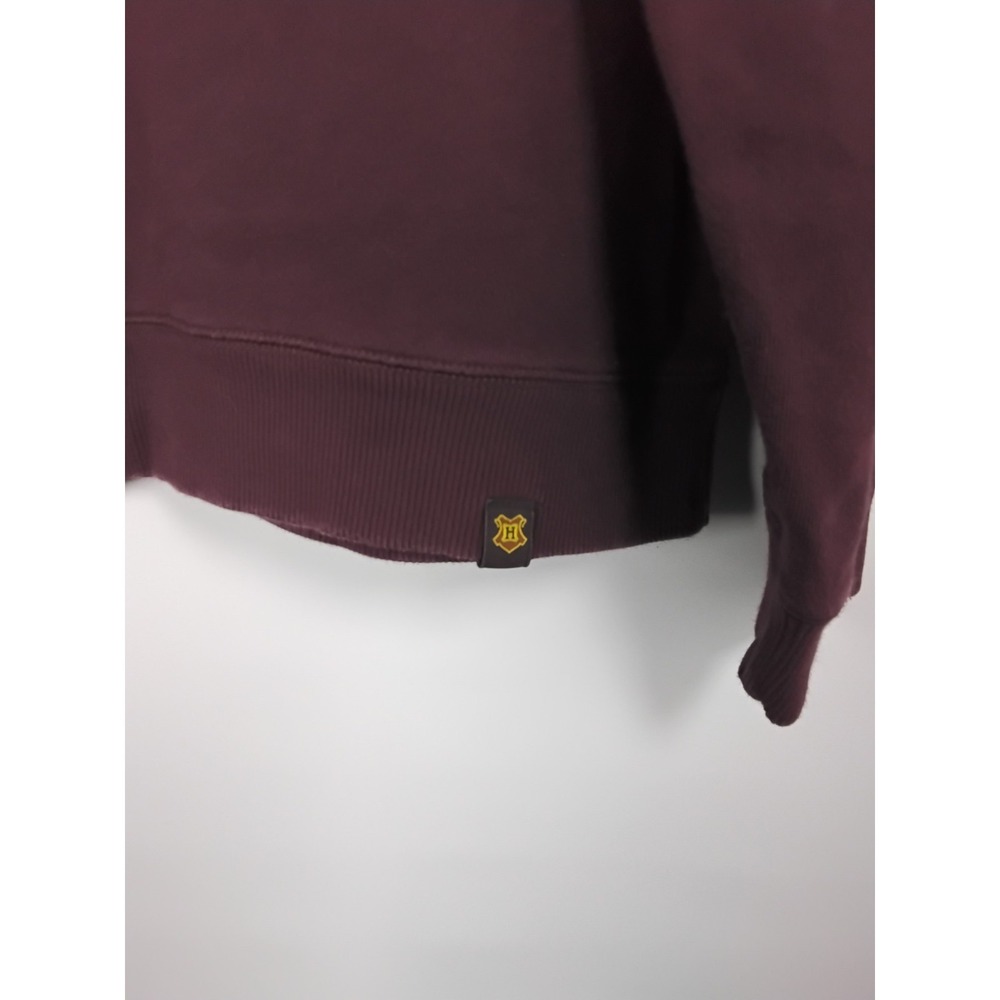Harry Potter Chamber Of Secrets Sweatshirt Bossini Size XL Burgundy Gold - Picture 3 of 5